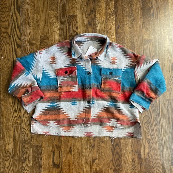 New Western Aztec Native Jacket - Picture 6 of 6